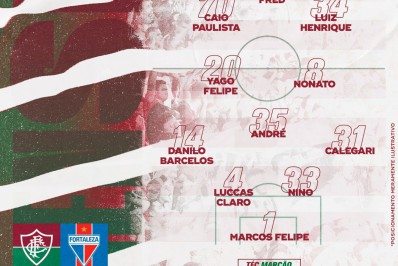 Sem surpresas, Tricolor está confirmado para duelo contra o Fortaleza