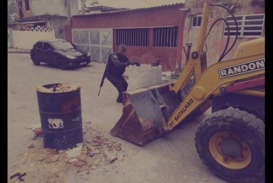 Bacia de Éden e Grande Rio recebem ação da PM para retirada de barricadas