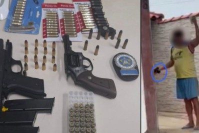 Suboficial da Marinha tenta matar esposa, recebe polícia armado e é preso em Araruama