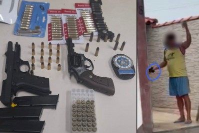 Suboficial da Marinha tenta matar esposa, recebe polícia armado e termina preso em Araruama