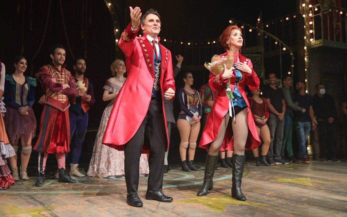 Estreia VIP do espet&aacute;culo 'Barnum - O Rei do Show' em S&atilde;o Paulo