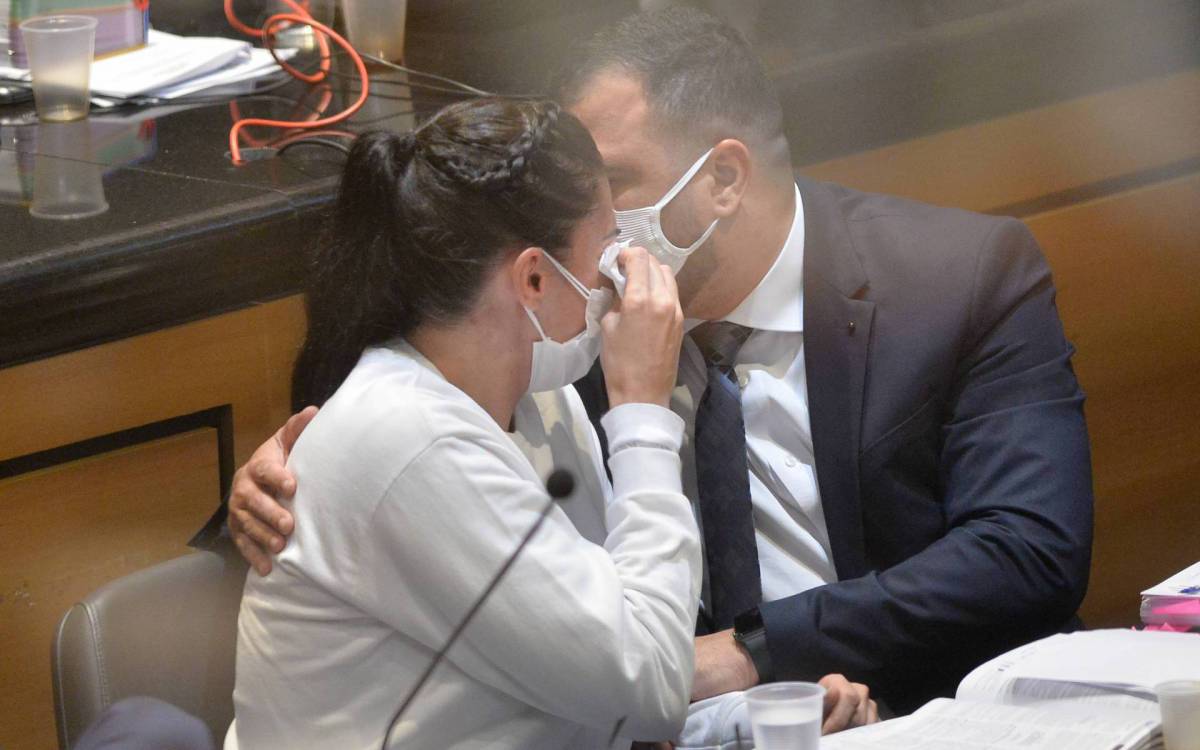 Rio de Janeiro - 06/10/2021 -  RIO DE JANEIRO - POLICIA  -  II Tribunal do Juri,no Forum da Capital no centro do Rio de Janeiro, começa a ouvir 12 testemunhas do caso Henry Borel, nesta quarta feira (06), na foto Monique Medeiros mae de Henry Borel.Foto : Fabio Costa/ Agencia O Dia - Fabio Costa/Agencia O Dia