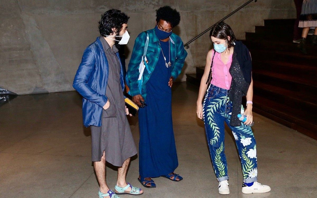 Lu&iacute;s Miranda, Luisa Arraaes e Caio Blat