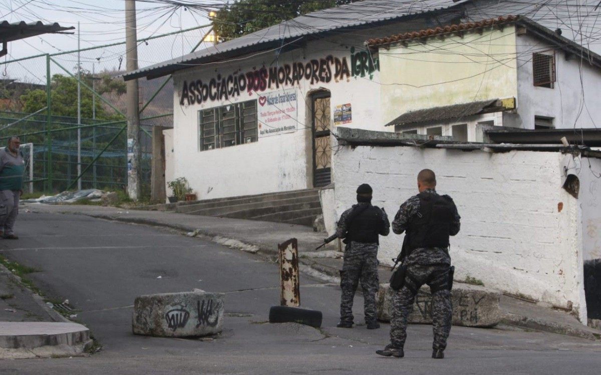 Opera&ccedil;&atilde;o da pol&iacute;cia no Morro do Juramento h&aacute; um m&ecirc;s