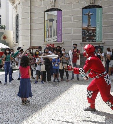No Museu de Arte do Rio (MAR), debates, palestras e oficinas fizeram parte da programa&ccedil;&atilde;o - Eduardo Uzal