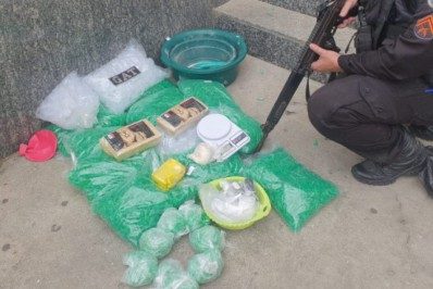 Polícia apreende grande carga de entorpecentes em Araruama