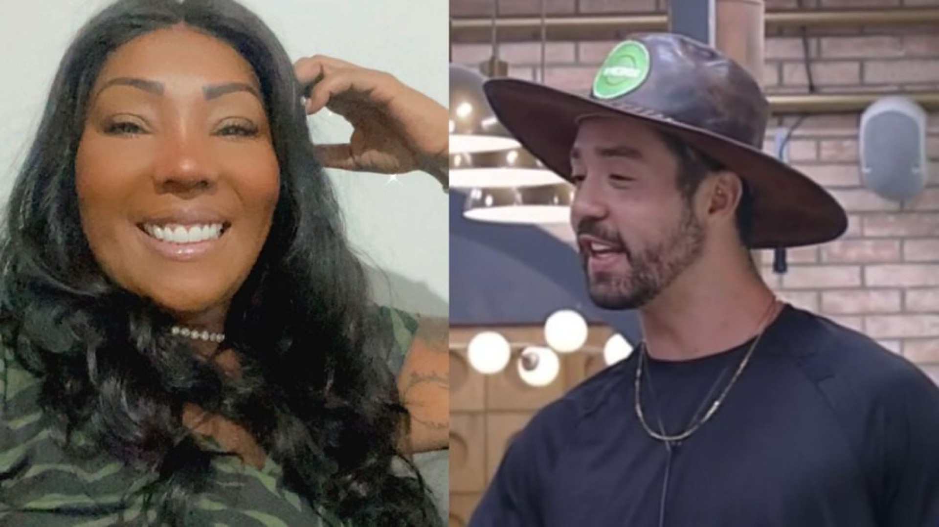 Silvana Oliveira, mãe de Ludmilla, alfineta Rico Melquiades - Reprodução