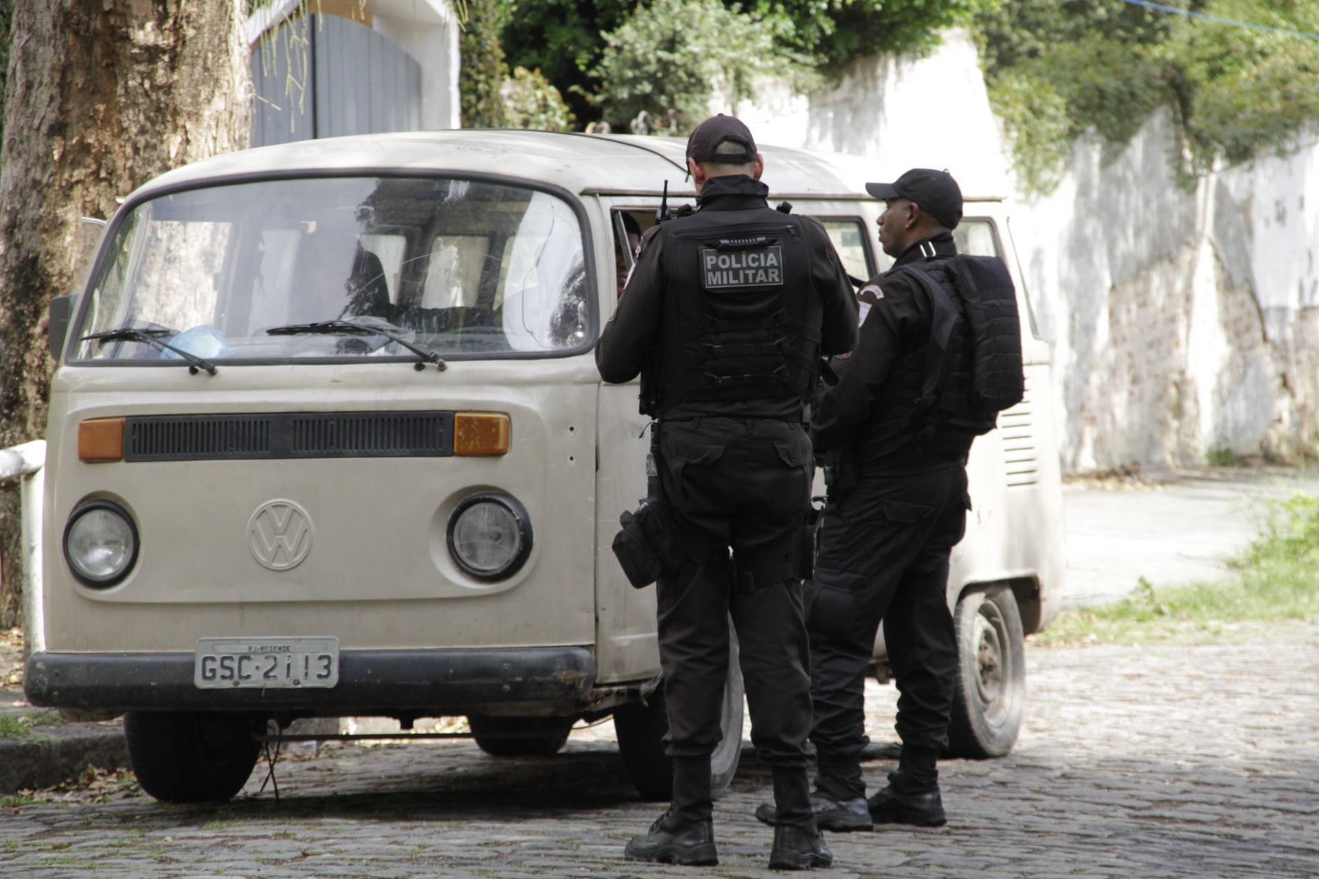 Operação da Policia Militar no morro da Formiga, na Tijuca zona norte do Rio de Janeiro,nesta quinta feira (06). - Marcos Porto/Agencia O Dia