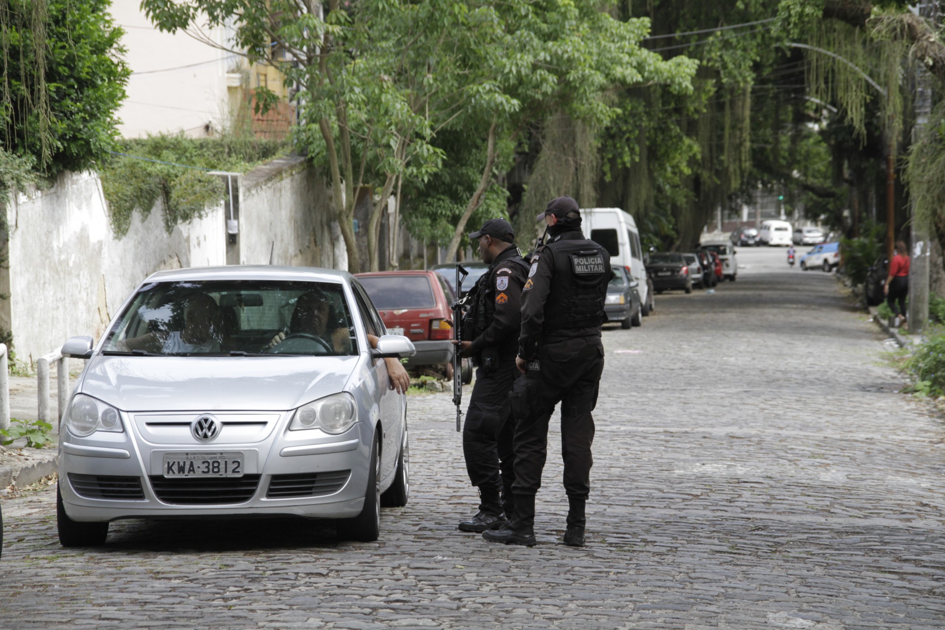 Operação da Policia Militar no morro da Formiga, na Tijuca zona norte do Rio de Janeiro,nesta quinta feira (06). - Marcos Porto/Agencia O Dia