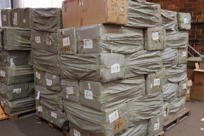 Operação apreende cinco toneladas de produtos piratas no Rio e na Baixada