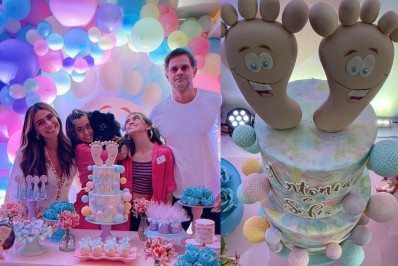 Como assim? Gêmeas de Gio Antonelli escolhem 'pés chulezentos' como tema de festa