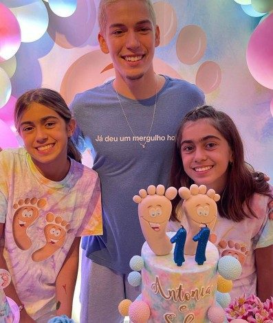 Filhas de Giovanna Antonelli completam 11 anos - Reprodução