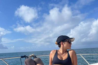 Cleo posa superestilosa de maiô e ganha elogios do pai, Fábio Jr.