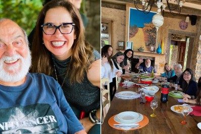 Paloma Duarte posta rara foto com o avô, Lima Duarte