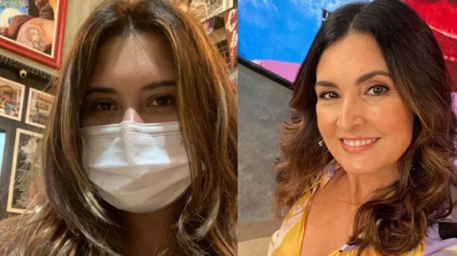 Bia Bonemer e Fátima Bernardes: parecidas? - Reprodução Internet