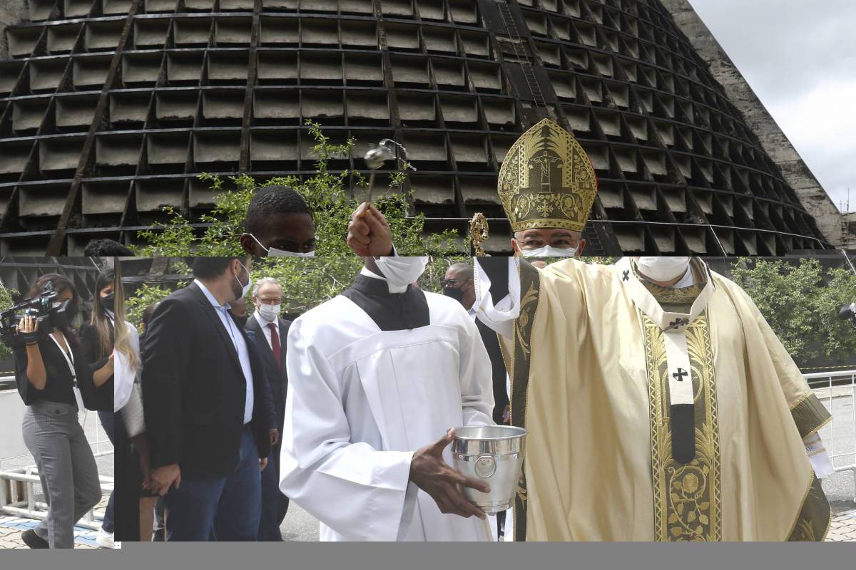 Geral - Festa dos 90 anos do Cristo Redentor, na Catedral Metropolitana de Sao Sebastiao do Rio de Janeiro, centro do Rio. Na foto, Dom Orani Tempesta, Arcebispo do Rio de Janeiro.