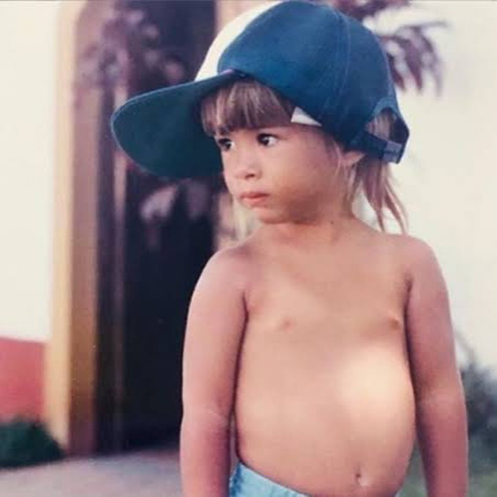 Tatá Werneck na infância - Reprodução