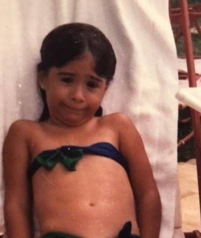 Tatá Werneck na infância - Reprodução