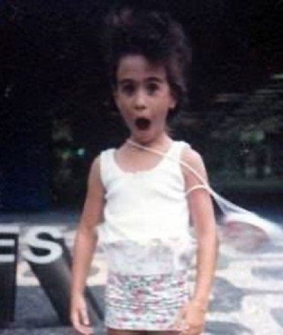 Tatá Werneck na infância - Reprodução
