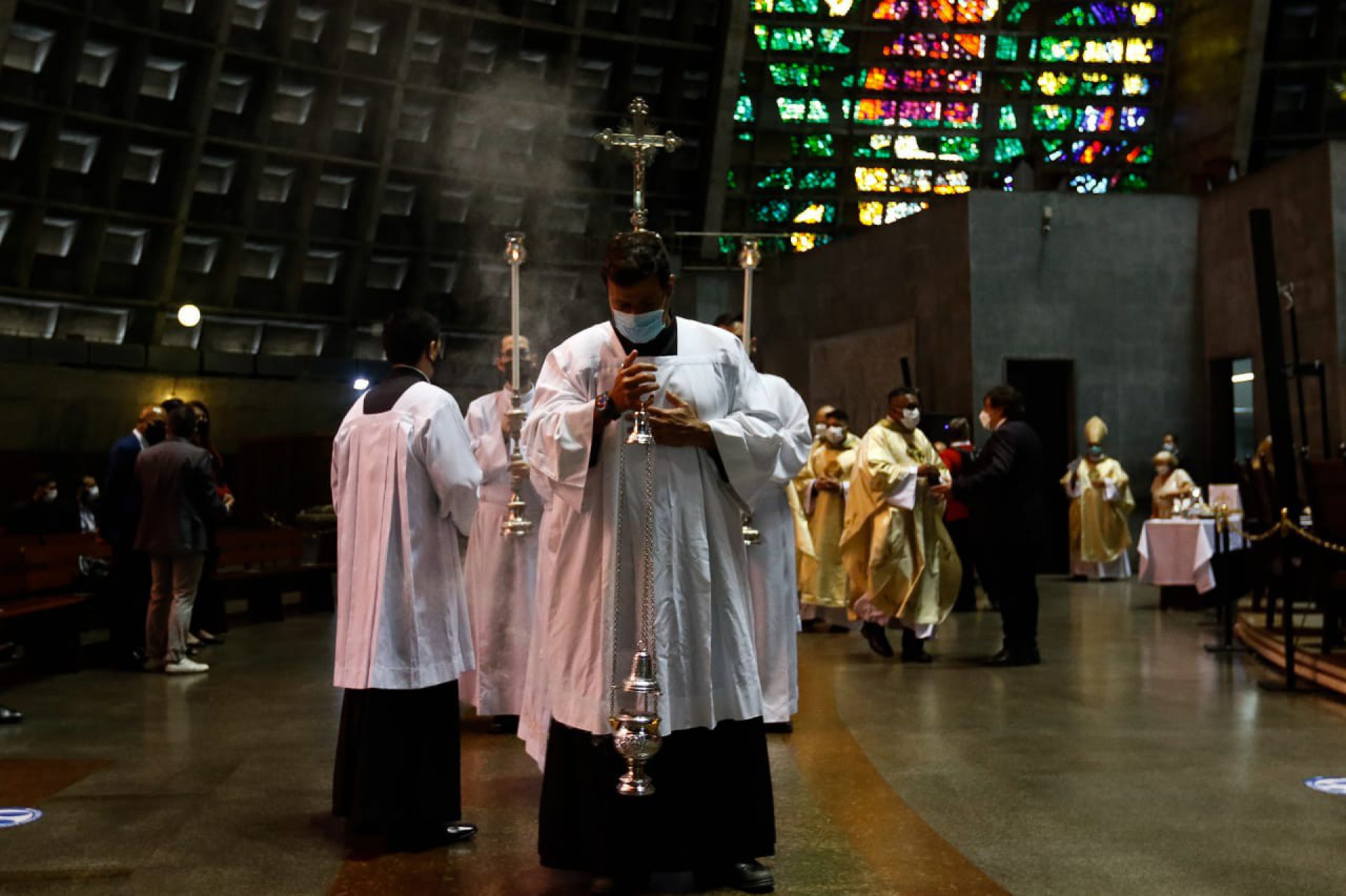 Santa Missa de 90 anos do Cristo Redentor na Catedral Metropolitana - Reginaldo Pimenta/Agência O DIA