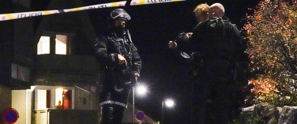 Armado com arco e flecha, homem mata várias pessoas na Noruega e é detido