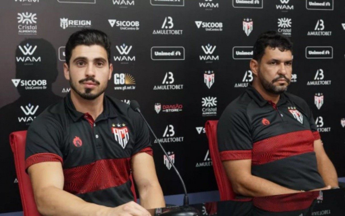 Lucas Ricci e Avimar Teodoro s&atilde;o os m&eacute;dicos do Atl&eacute;tico-GO