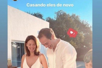Em Portugal, Marcello Antony e Carolina Antony renovam votos de casamento