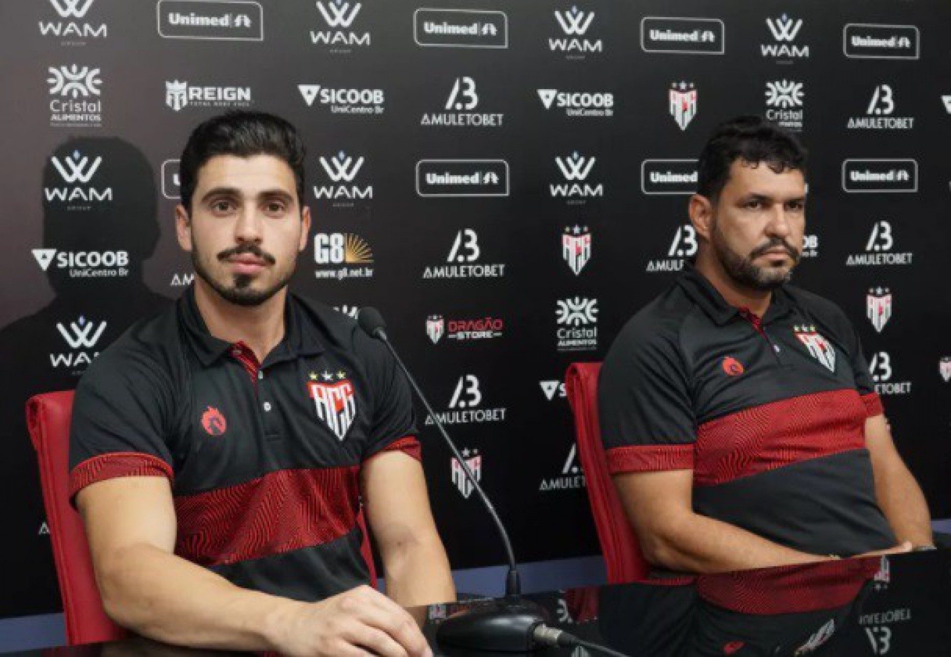 Lucas Ricci e Avimar Teodoro são os médicos do Atlético-GO - Comunicação / ACG