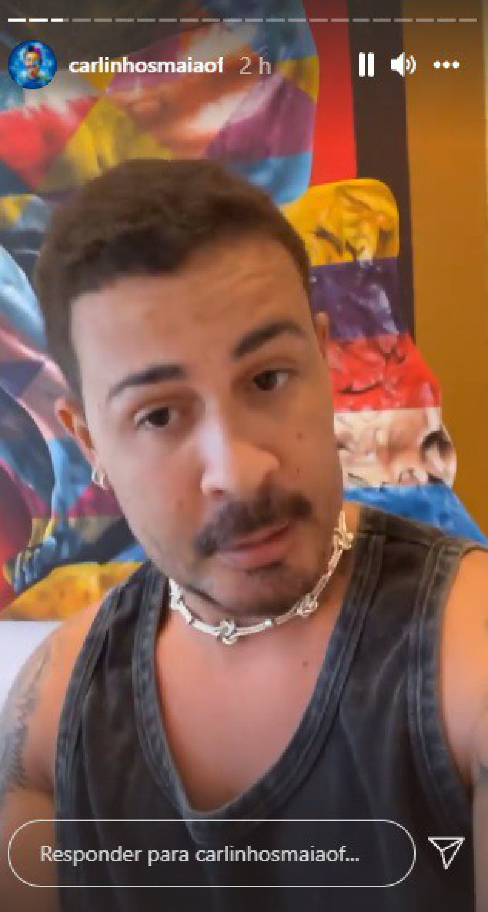 Humorista falou sobre a presença de Marina Ferrari no reality rural  - Reprodução