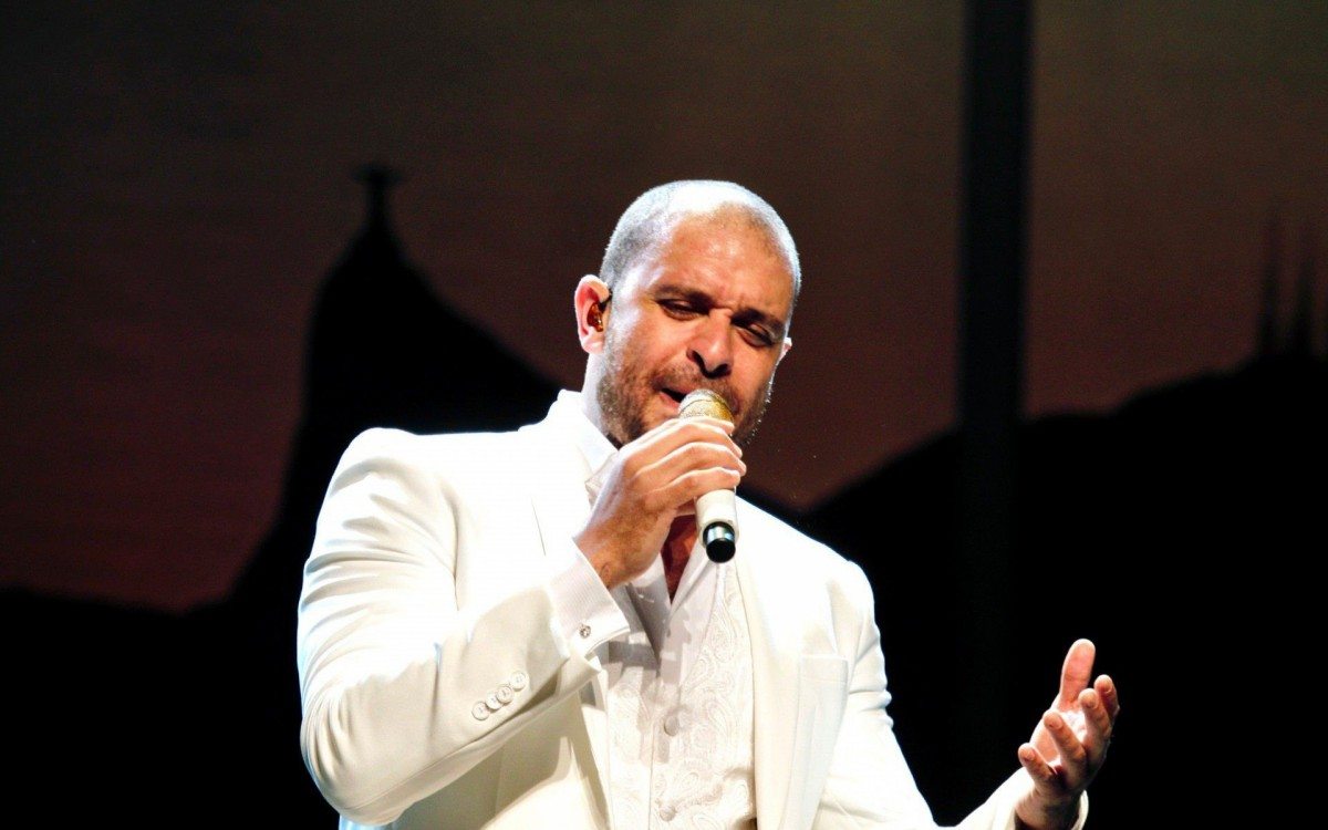 Diogo Nogueira se apresentou nesta quarta-feira - Rogerio Santana/GOV RJ