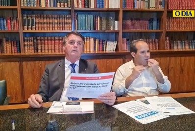 Após ser multado em Peruíbe, Bolsonaro acusa prefeito e governador de perseguição