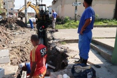 Prefeitura inicia obras de saneamento básico no Jóquei