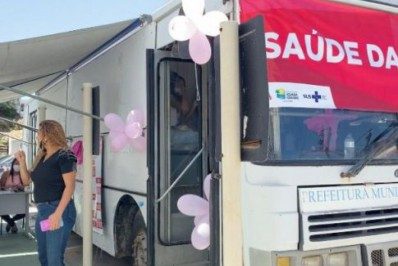 OUTUBRO ROSA/ Iguaba Grande faz mais de 100 atendimentos em saúde feminina nesta quinta-feira (14)