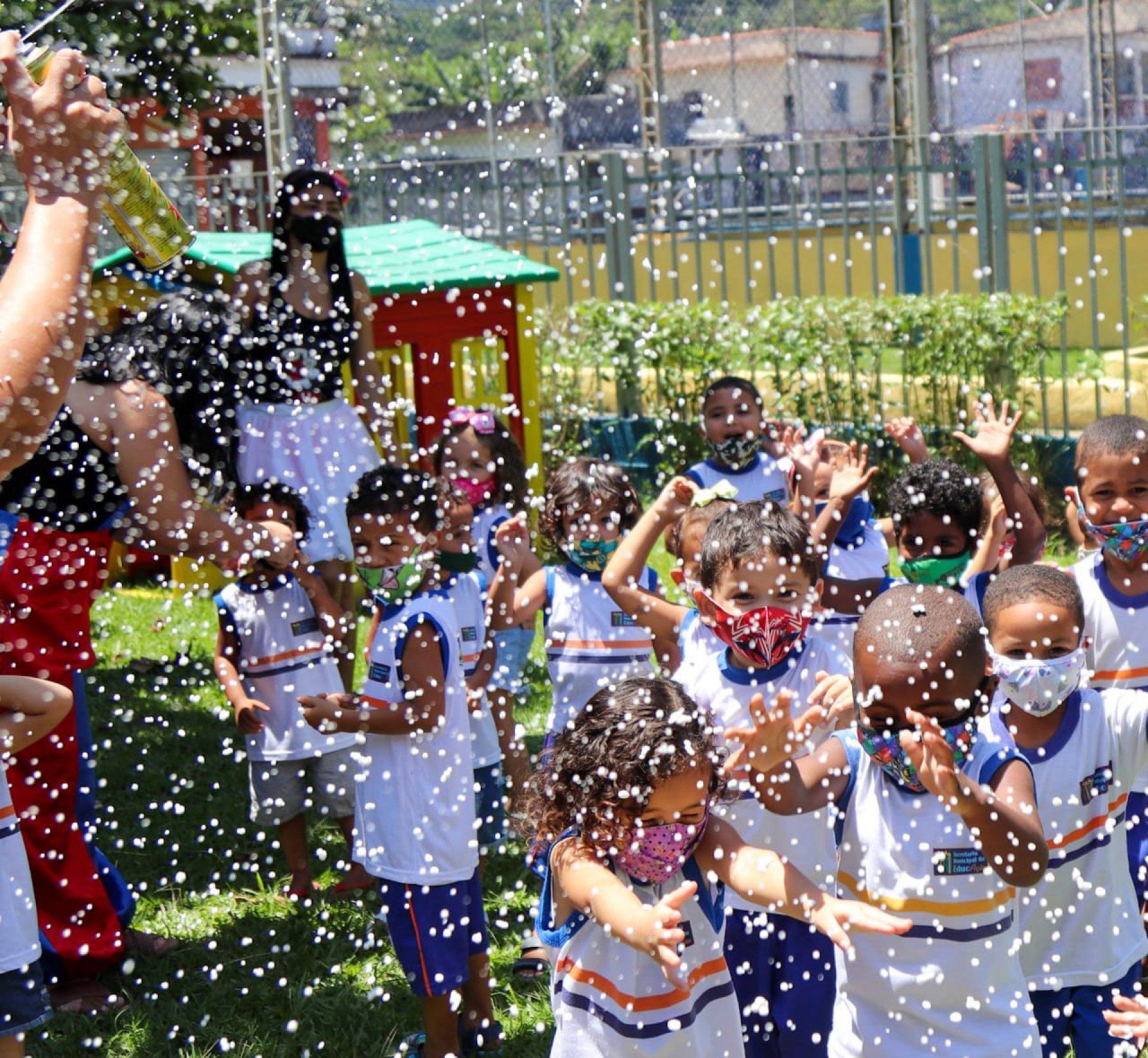 Cerca de 31 mil crianças serão atendidas nas atividades realizadas em 105 escolas e creches do município. - Divulgação/Lucas Santos.