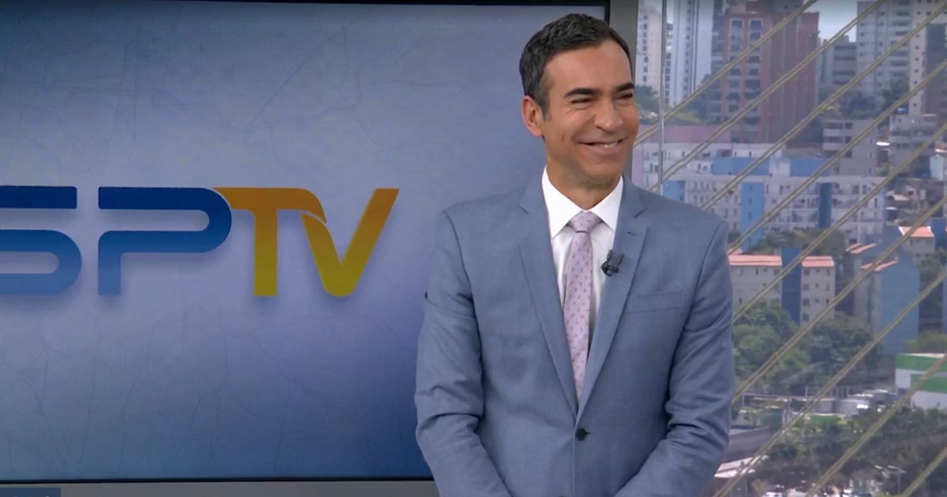 César Tralli - Reprodução/Globo