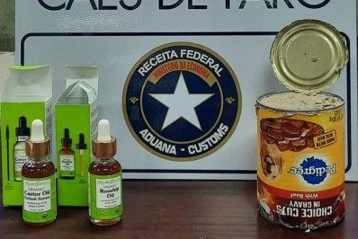 Traficantes escondem drogas em comida de cachorro para tentar enganar cães farejadores