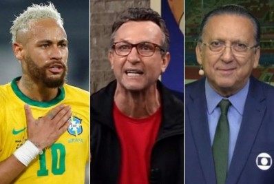 Neto defende Neymar Jr da polêmica com Galvão Bueno: 'Idiota é quem te chamou de idiota'