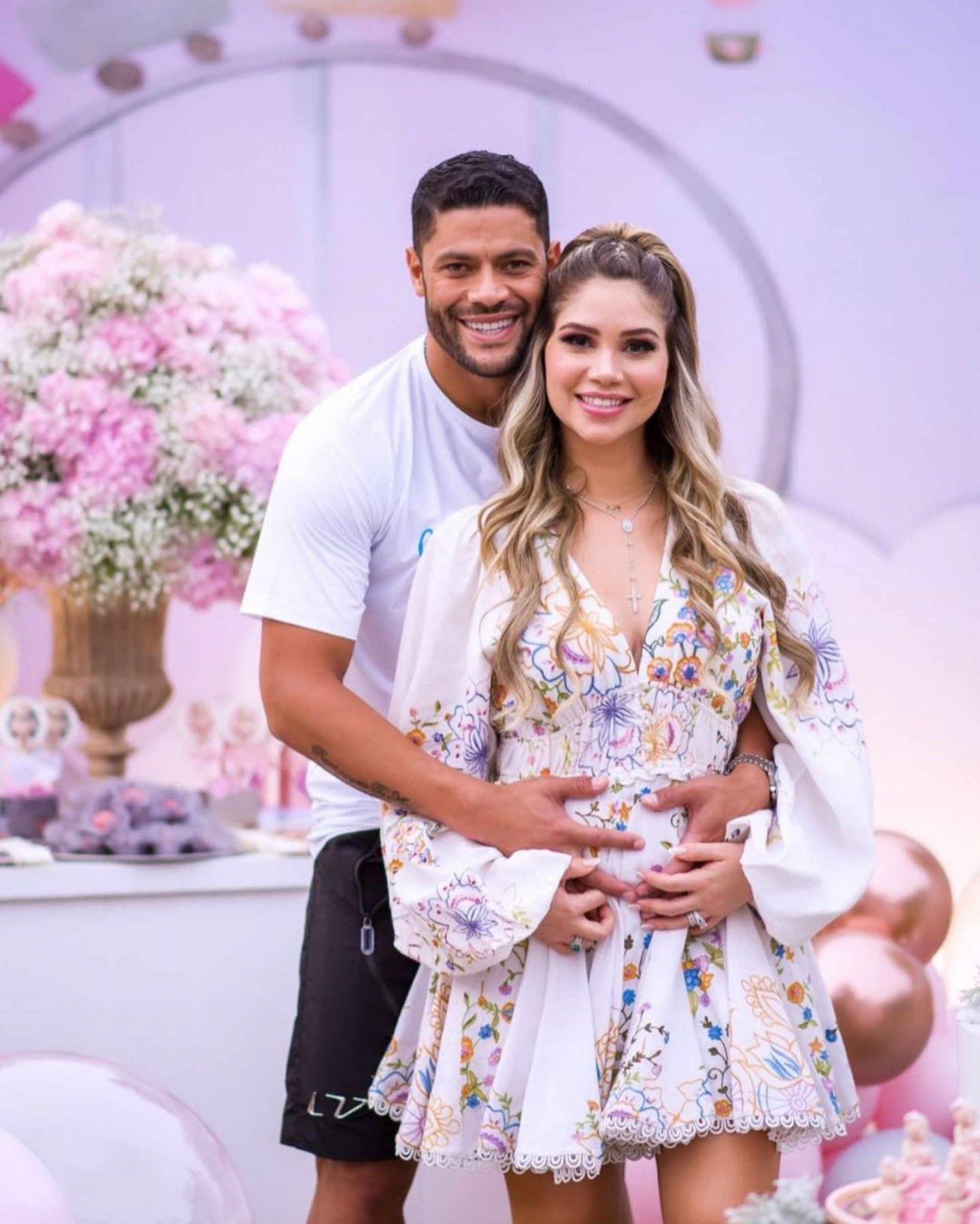 Hulk e Iran Ângelo - Reprodução