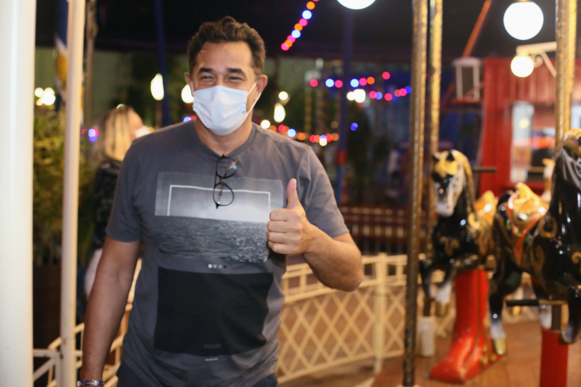 Luciano Szafir no circo - Ag. News