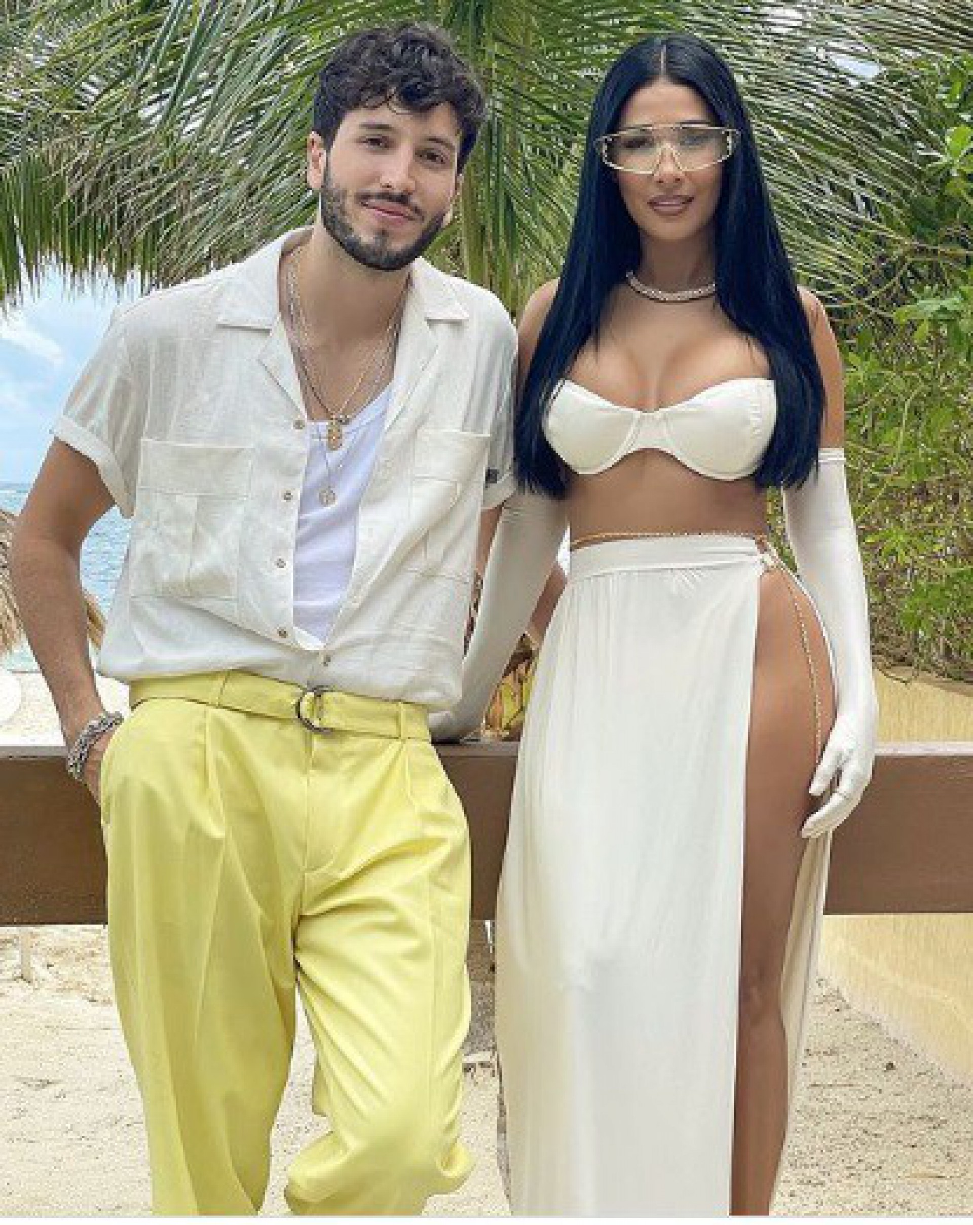 Sebastian Yatra e Simaria - reprodução do instagram