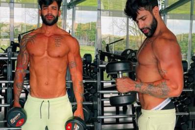 Tá pago! Gusttavo Lima pega pesado na academia e recebe elogio de fãs