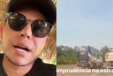 Tierry demite motorista após imprudência ao volante em estrada
