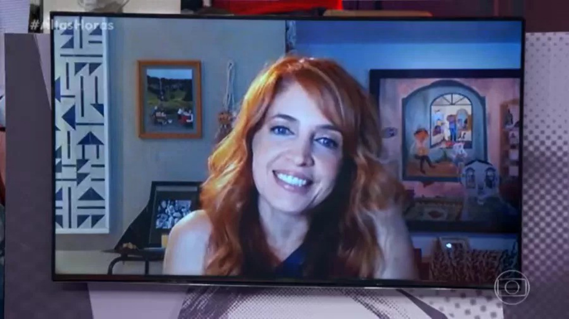 Poliana Abritta fala sobre a despedida de Tadeu Schmidt do 'Fantástico' - Reprodução/TV Globo