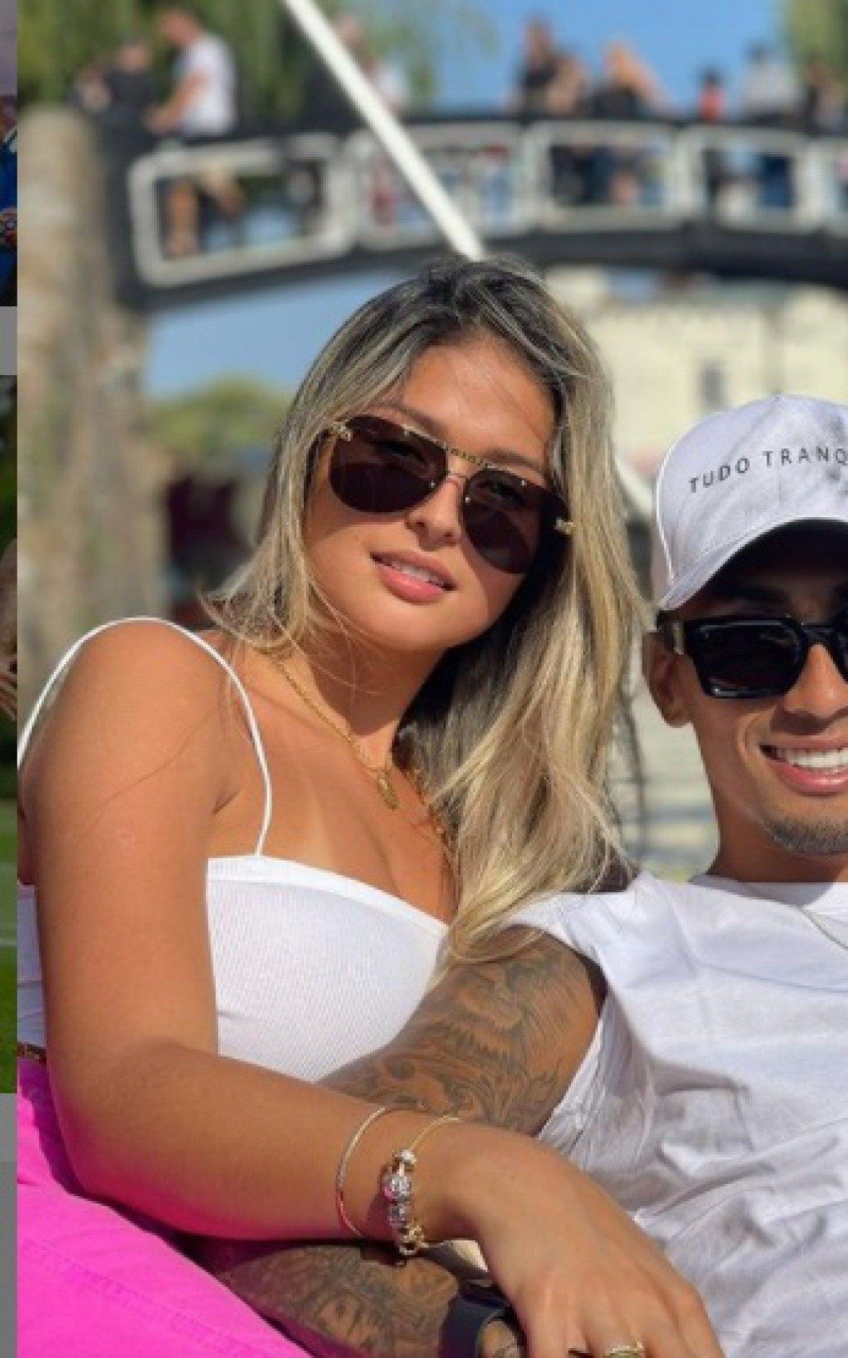 Natalia Rodrigues &eacute; namorada de Raphinha