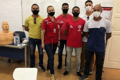 Guarda Vidas de Búzios faz capacitação com a Cruz Vermelha no Rio de Janeiro