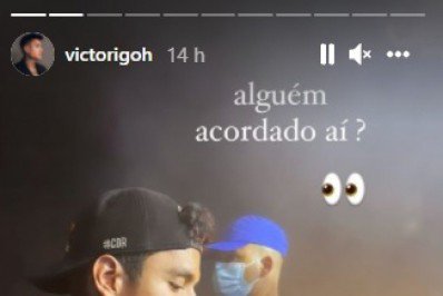 'A Fazenda 13': Noivo de Sthefane Matos curte festa sozinho na Bahia