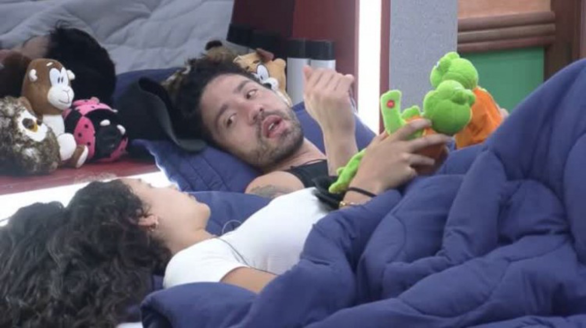 Aline Mineiro e Rico Melquiades - Reprodução