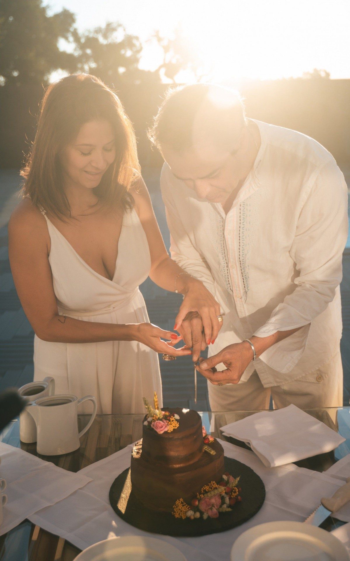 Marcello Antony renova votos de casamento com Carolina Antony em Portugal