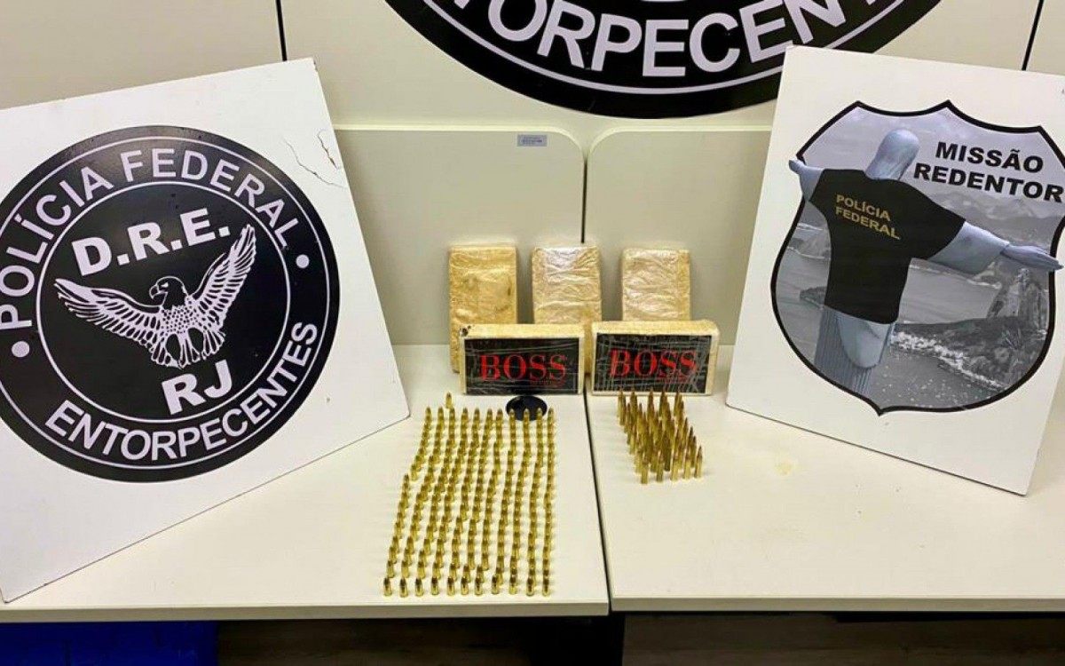 Munições apreendidas seriam levadas para Niterói - Divulgação / Polícia Federal
