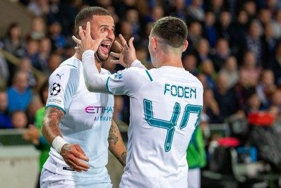 City se recupera de derrota para o PSG e atropela o Brugges na Bélgica: 5 a 1